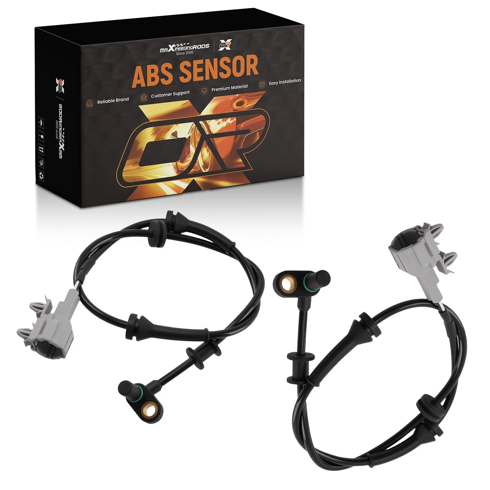 2X Wheel Speed Sensor for Nissan Frontier, Equator, Pathfinder, Xterra (2005–2019)