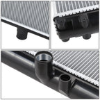 Mid-Liner Aluminum 2-Row Core Radiator for Mack FDM CX RD MR CH R CS200P (1990–2005)