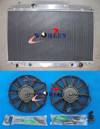 Aluminum Radiator & Fan for Lexus SC400/Soarer UZZ30/31/32 1UZFE (1991-1996)