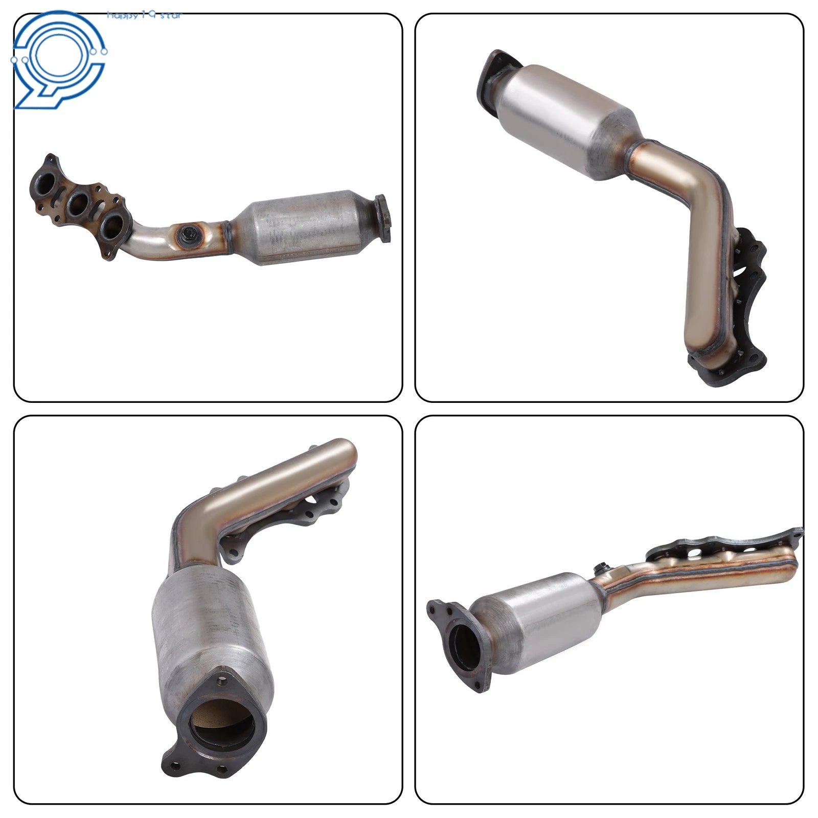 Set of 2 Catalytic Converters for Toyota FJ Cruiser 4Runner Tacoma (2003–2011)