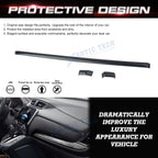 Carbon Fiber Style Central Dash Panel Upper Stripe for Honda CR-V (2017-2022)