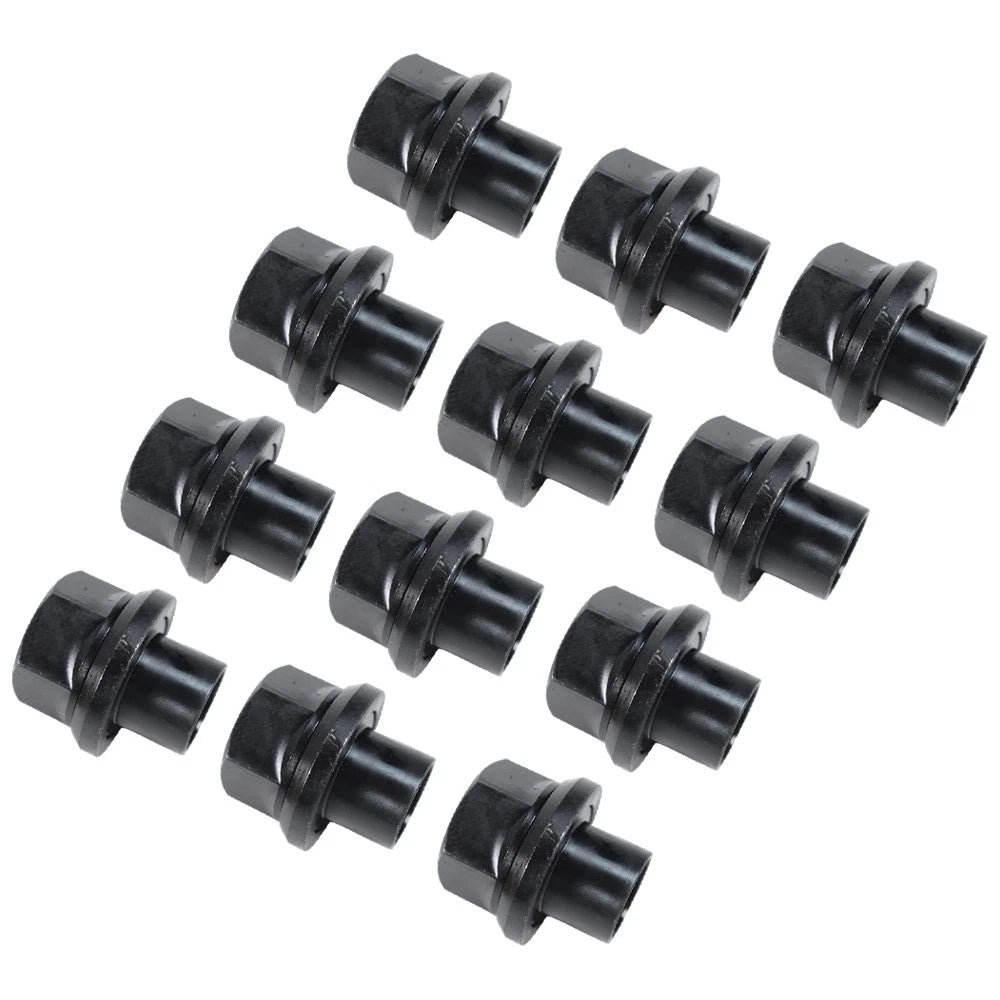 12 Pack Wheel Nuts Sleeve Nuts M22x1.5 x 19mm for