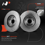 Front Disc Brake Rotors for Honda Accord (2003–2012) Odyssey Pilot Acura