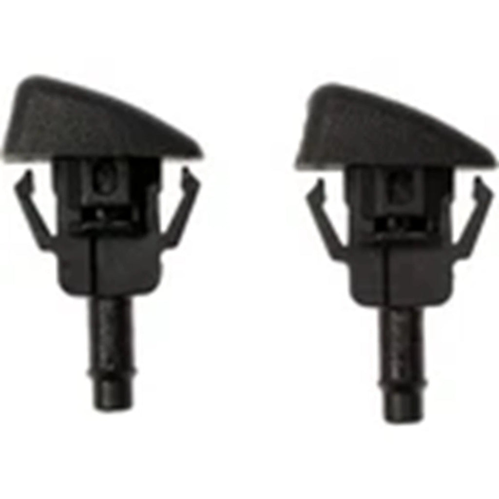 1 Pair Windshield Washer Fluid Squirter Nozzles for Silverado Sierra (2007–2019)