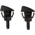 1 Pair Windshield Washer Fluid Squirter Nozzles for Silverado Sierra (2007–2019)