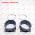 2Pcs Air Intake Isolator w/ Clamp for Mercury Verado (Fits 54-815504256)