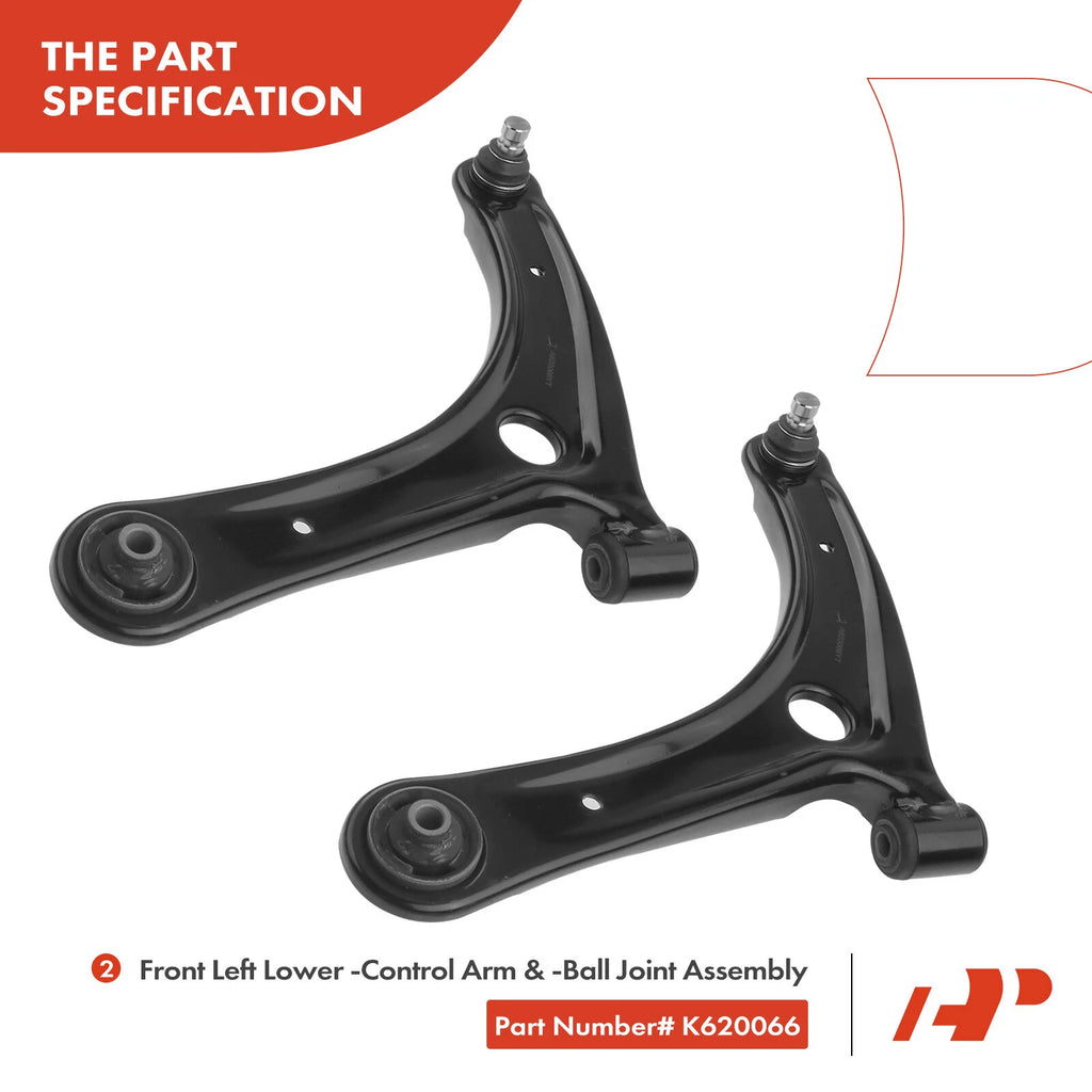 10x Front Control Arm Ball Joint Sway Bar Link for Jeep Compass (2007-2023)