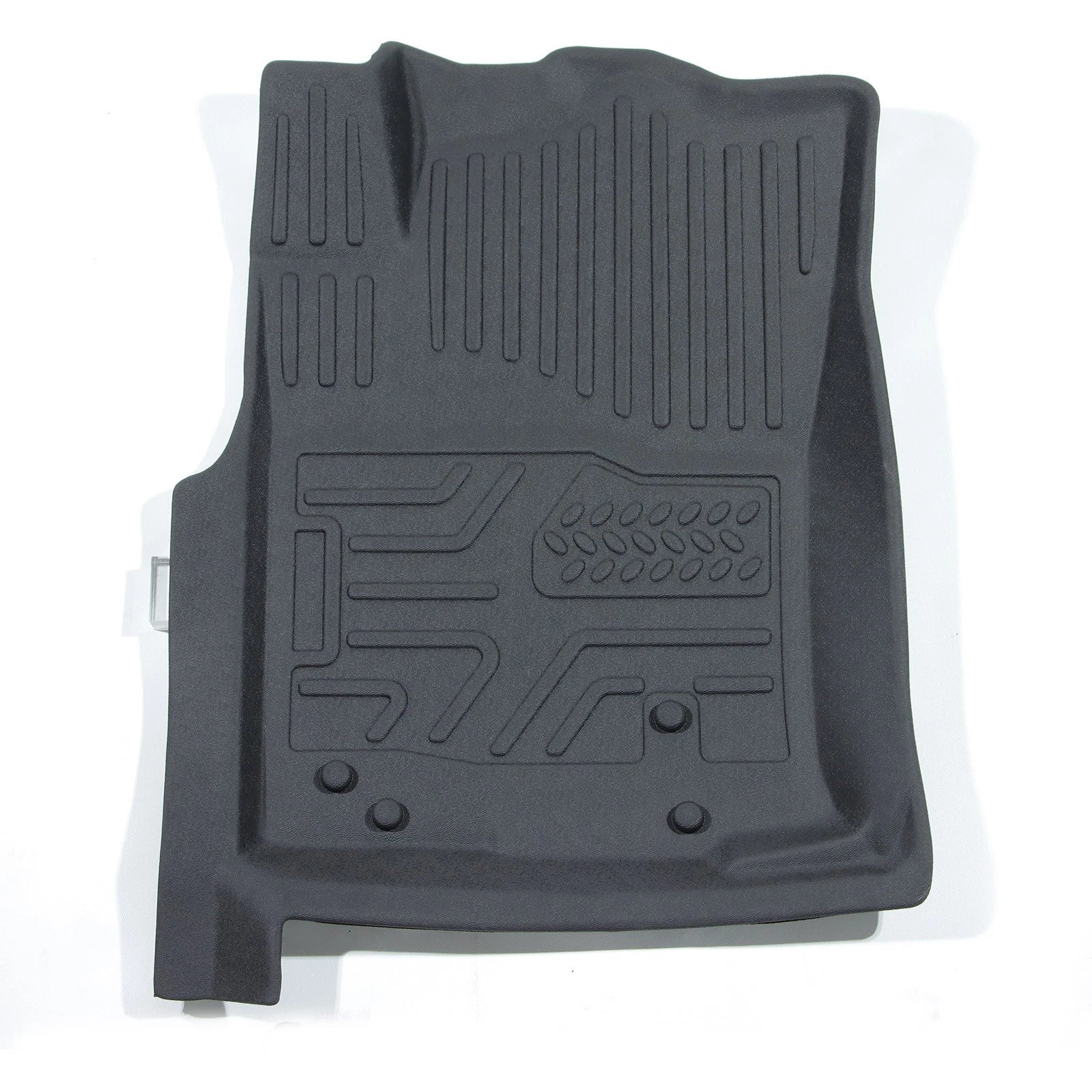 Set of 3D Floor Mats for Toyota Tacoma (2005–2015) TPE Rubber All Weather