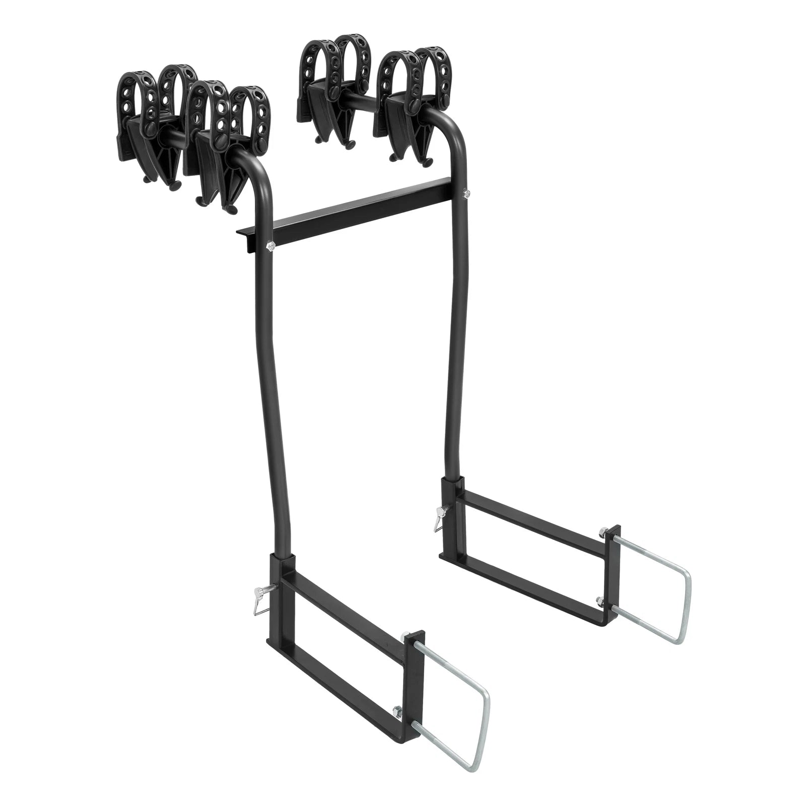 2-Bike Steel Spare Tire Mount Carrier Rack for RV Bumpers
