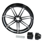 Front 18" Wheel Rim & Single Disc Hub for Harley Touring Electra Glide (1997–2021)