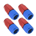 Set of 4 Swivel Straight Hose End Fittings for CPE Hose Universal