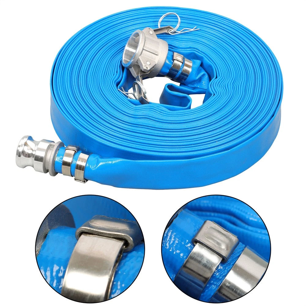1-1/4" x 100' Heavy Duty Backwash Hose for Pool