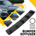 Rear Bumper Lip Diffuser for Nissan - Matte Black
