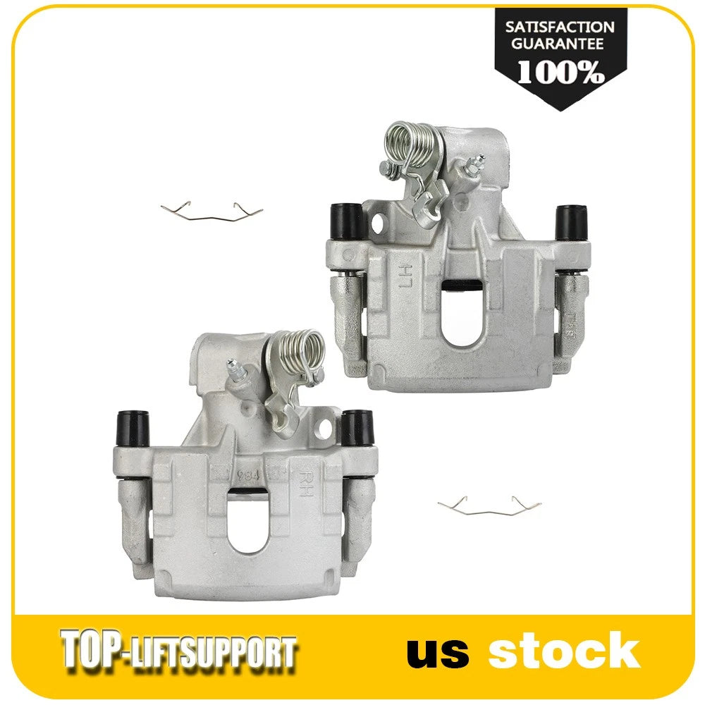 Set of 2 Rear Brake Calipers with Bracket for Mazda 5 (2006–2015)