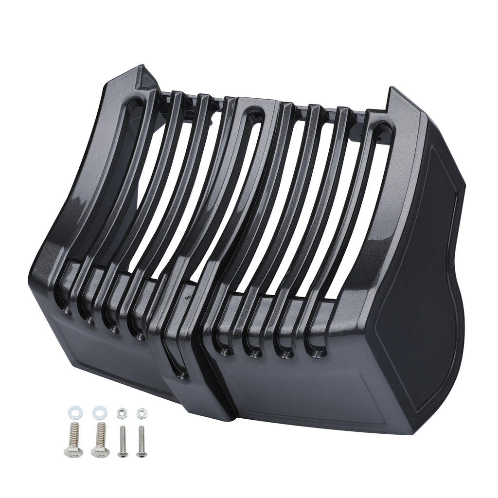 Oil Cooler Cover for Harley Street Glide (2017–2023) Black Geometric