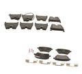 Set of 4 Textar Brake Pads with Sensor Kit for Audi RS6 (2003–2004)