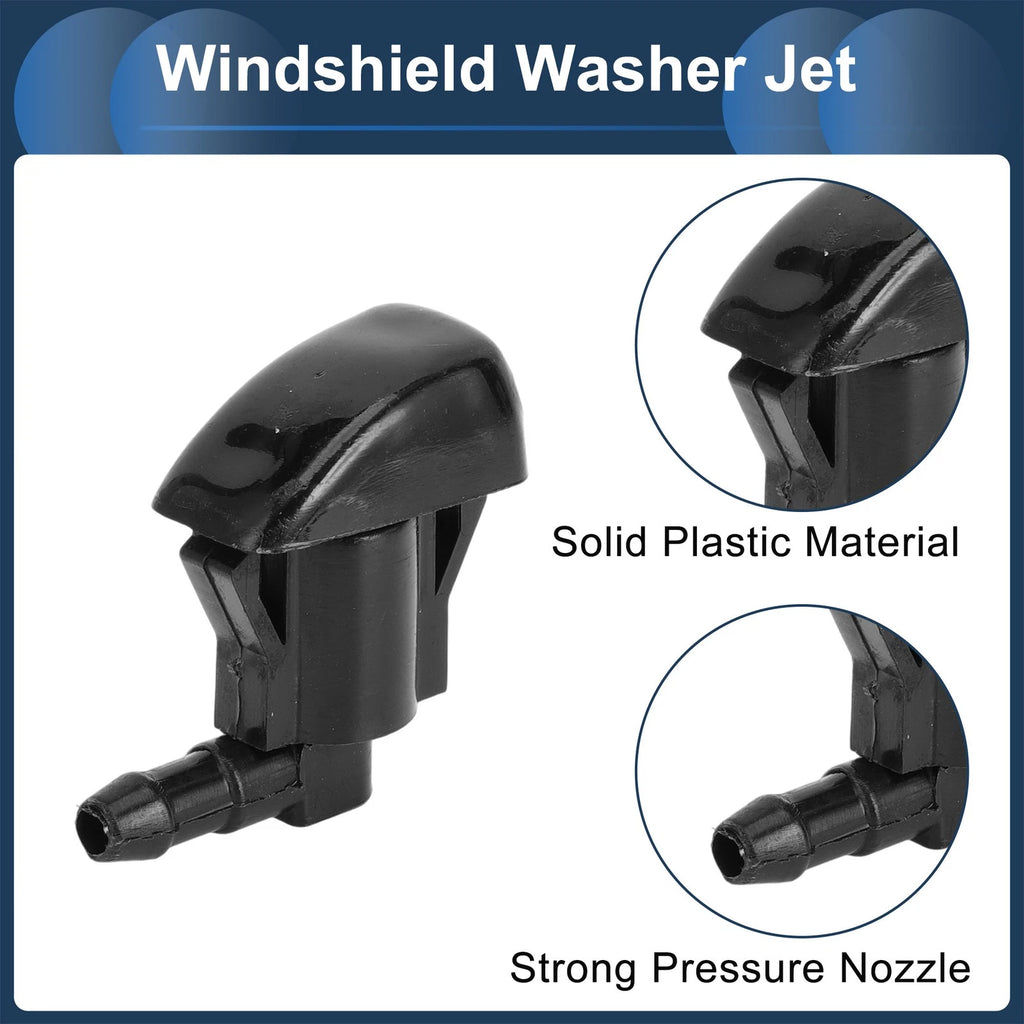 Windshield Washer Nozzle with Hose Connector for Jeep (No. 55372143AB)