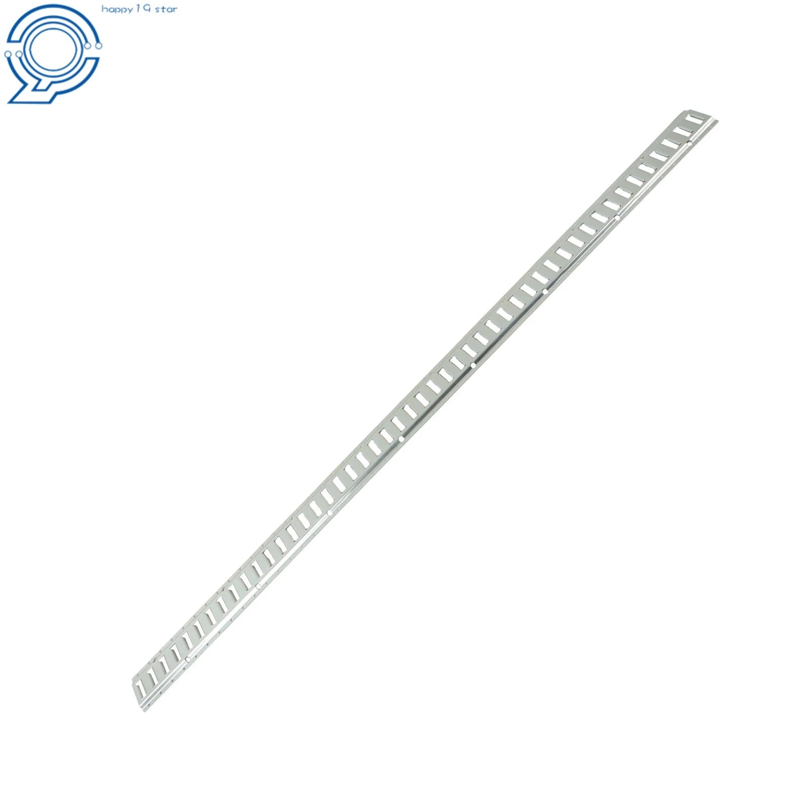Set of 8 E Track Tie Down Rails for Truck (Zinc-Plated Galvanized Steel)