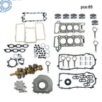 Engine Rebuild Overhaul Kit for Jaguar Land Rover AJ126 3.0L V6 (2010–2015)