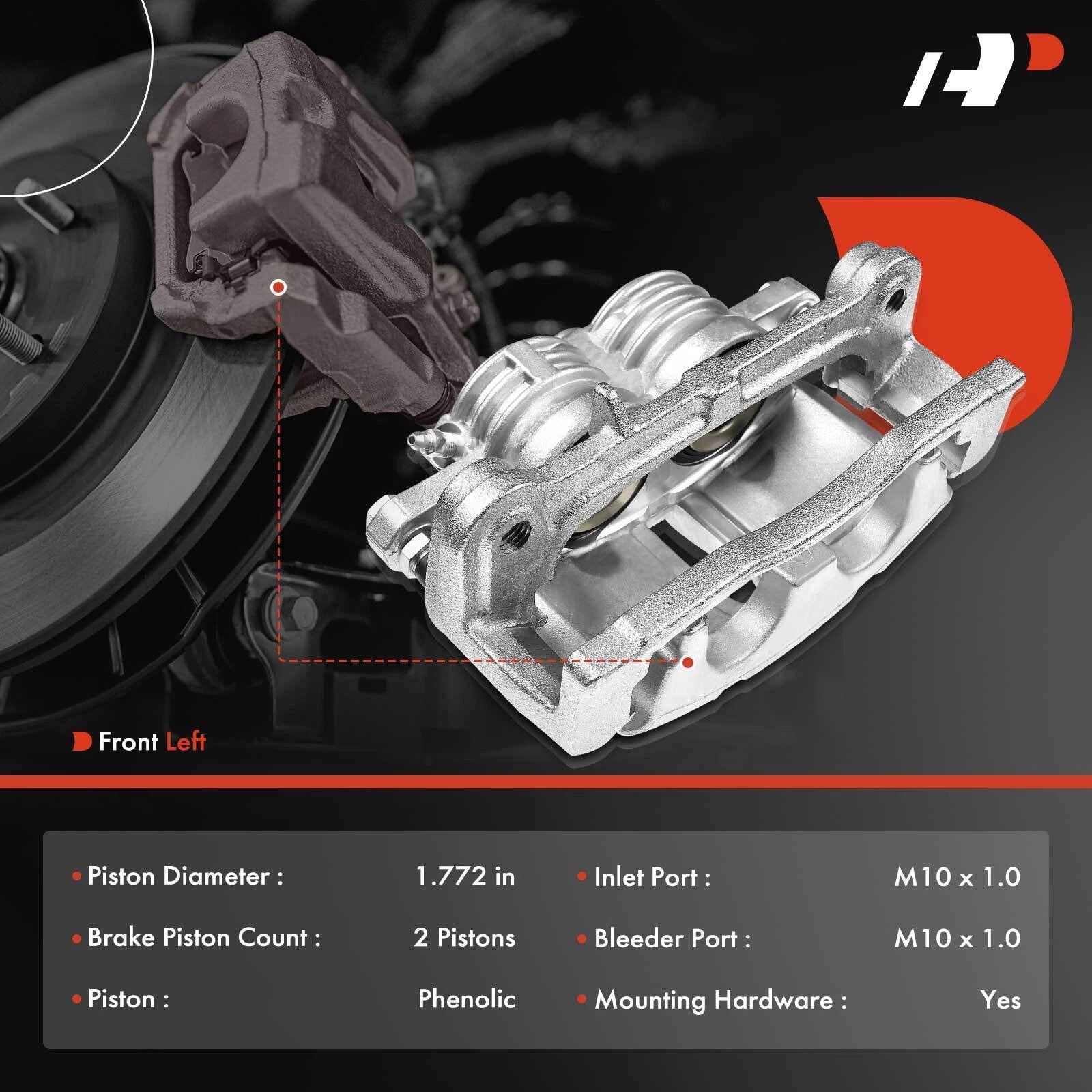 Front Left Brake Caliper for Chevy SSR (2003-2006)