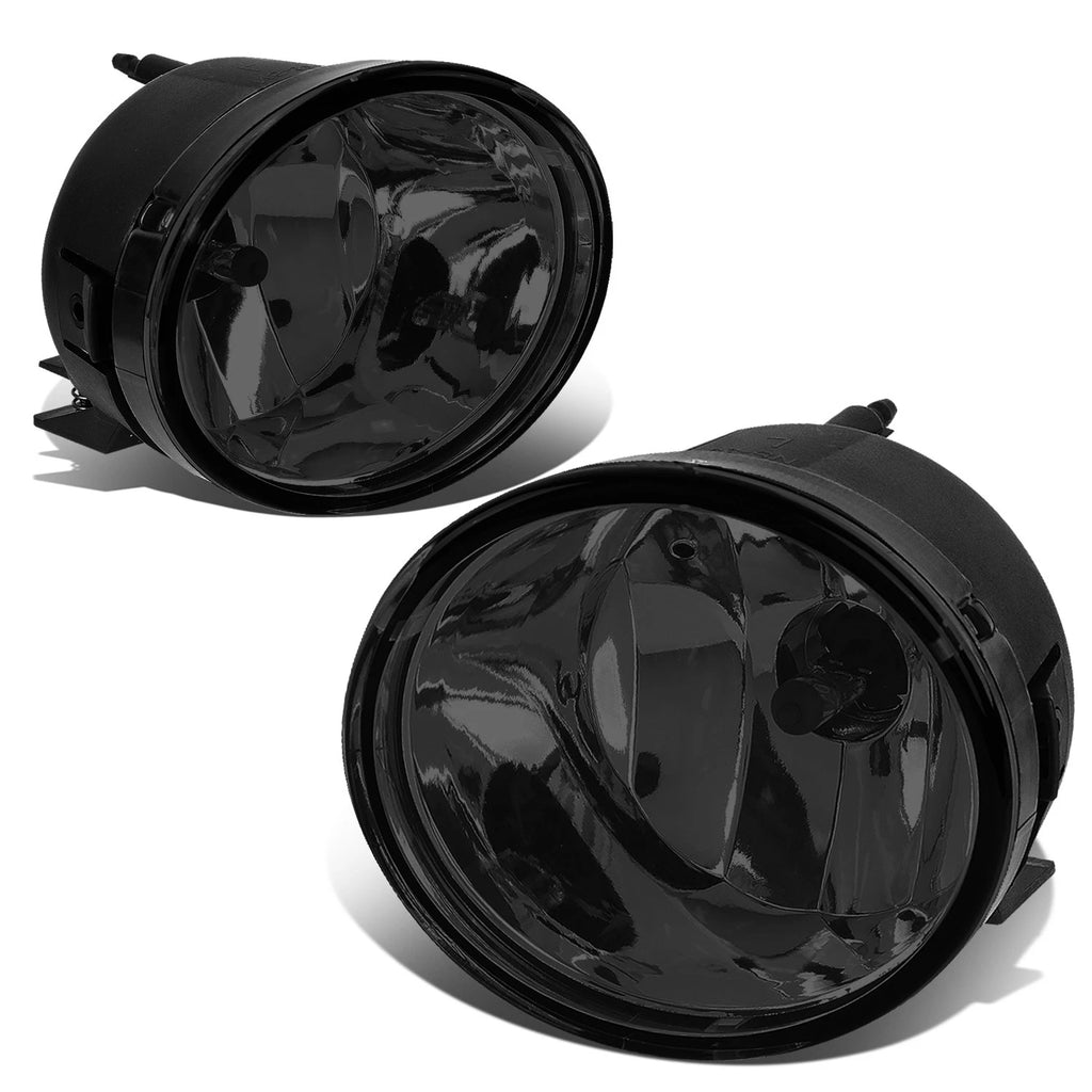 Fog Light Lamps for Nissan Armada (2005–2007) & Titan (2005–2015) - Smoked Lens, Chrome Housing