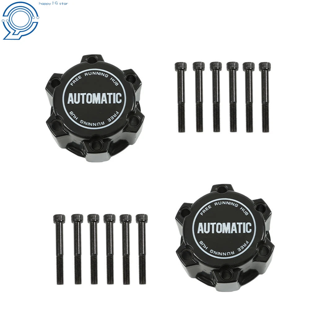 2 Free Running Wheel Hub Locks for Nissan Frontier X-Terra Navara (D22)