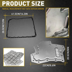 Transmission Filter & Oil Pan Gasket for Infiniti QX70 G37 Q40 Q50 Q60 Q70 M56
