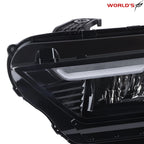 LED Headlight with DRL Signal for Honda Accord (2023–2024) Black Left Side