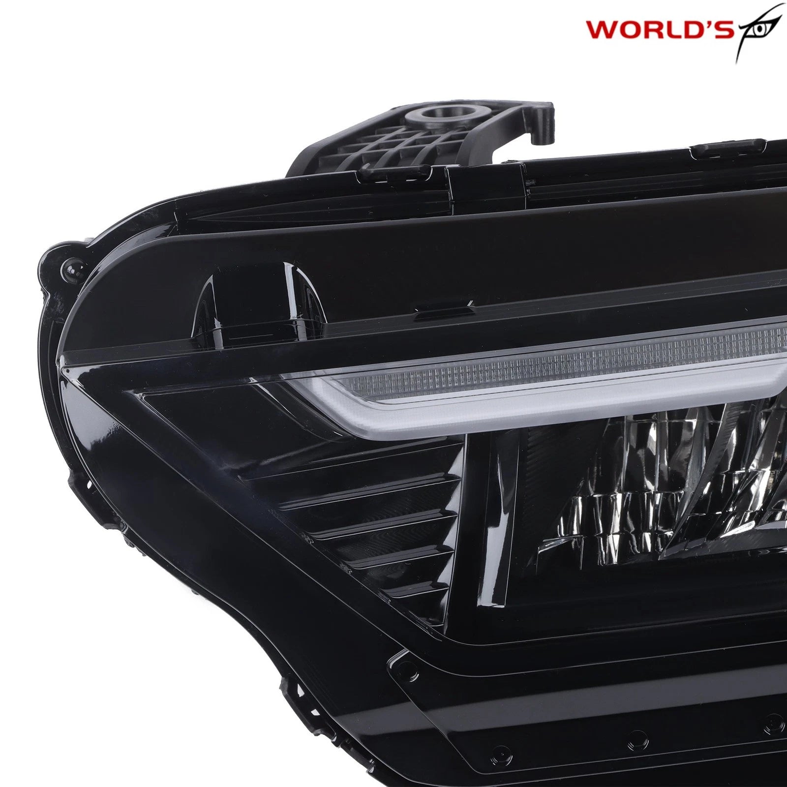 LED Headlight with DRL Signal for Honda Accord (2023–2024) Black Left Side