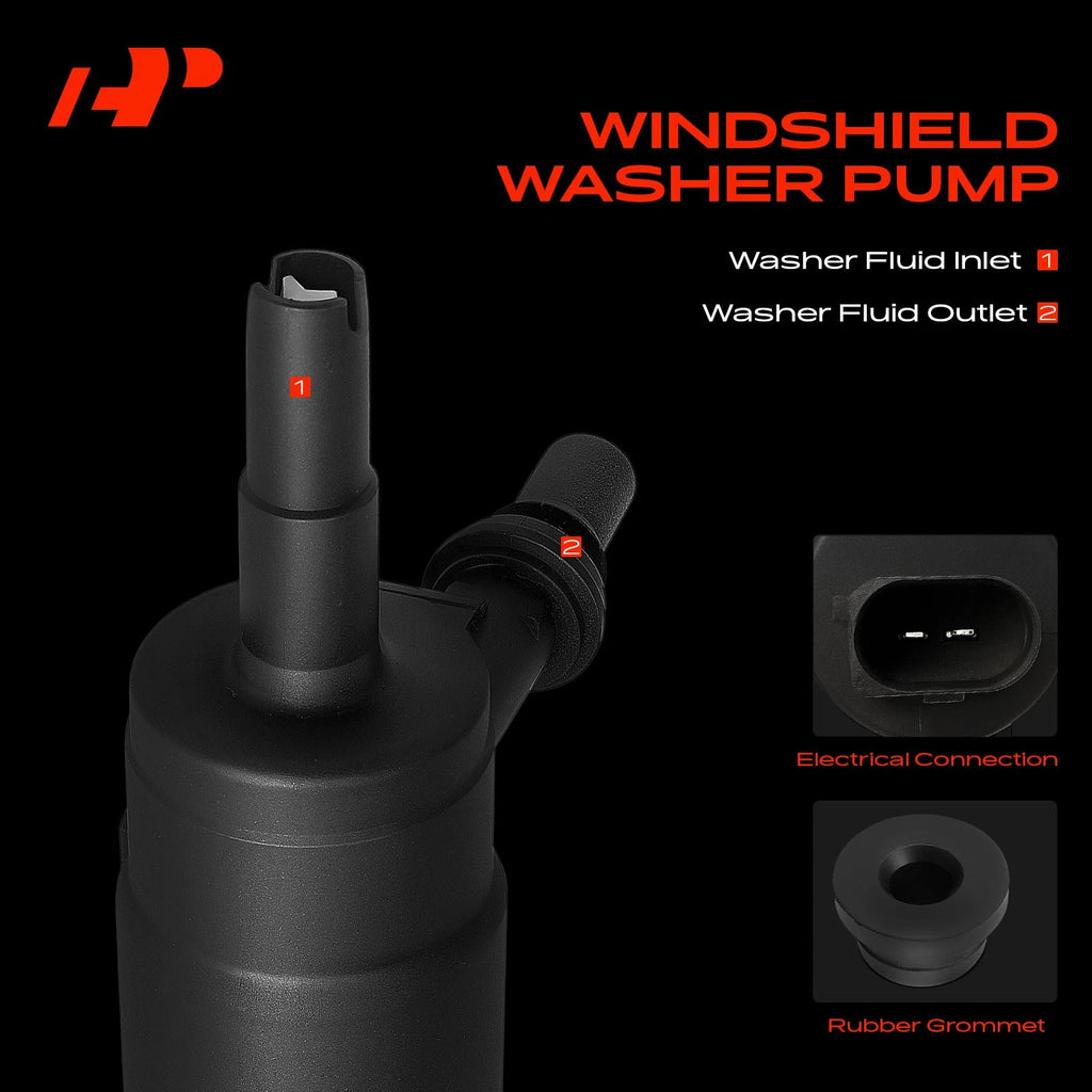 Headlight Washer Pump with Rubber Grommet for BMW 228i 320i (2014–2021)