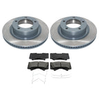 DuraGo Front Rotors & Bosch QuietCast Ceramic Brake Pads for LX570 Tundra (2007–2021)