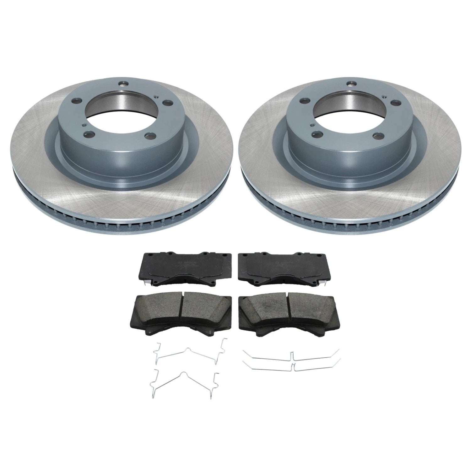 DuraGo Front Rotors & Bosch QuietCast Ceramic Brake Pads for LX570 Tundra (2007–2021)