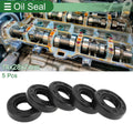 Set of 5 Oil Seal Rotary Shaft Seal NBR Rubber 14x28x7mm