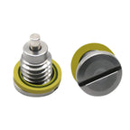 2X Lower Unit Drain Plug for Mercury Outboard (14834A1, 22-67892A1, 18-2375)