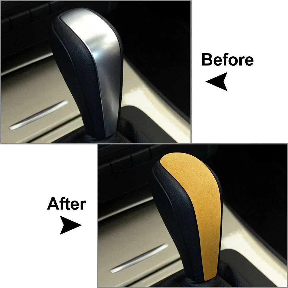 Gear Shift Knob Cover Trim for BMW 1 3 Series E87 E90 E92 E91 E93 X1 E84 (2004-2013)