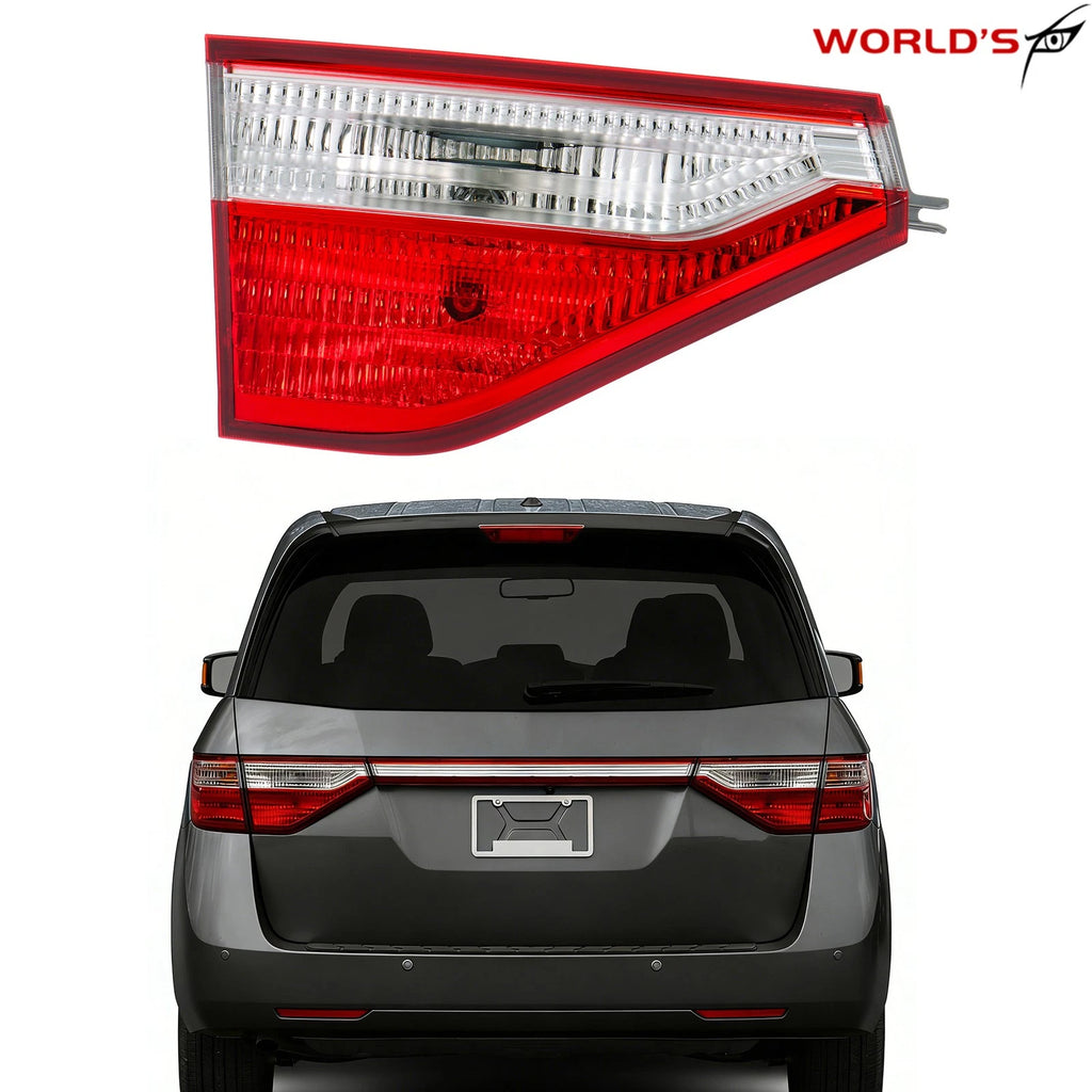 Tail Light Left Side for Honda Odyssey (2011–2013) Halogen