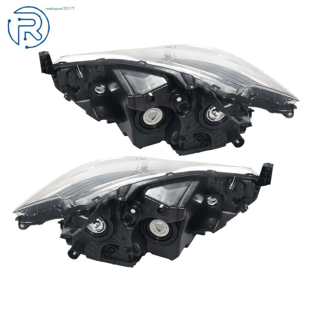 Set of 2 Chrome Halogen Headlights for Nissan Kicks (2018-2020)