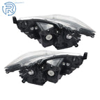 Set of 2 Chrome Halogen Headlights for Nissan Kicks (2018-2020)