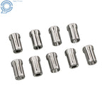 9pc Double Angle Collet Set for CNC Mill Lathe (1/4 to 3/4 Inch)