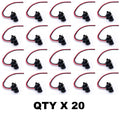 3 Prong Pigtail Trailer Wiring Harness for Stop Turn Tail Light Truck