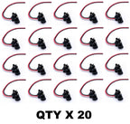 3 Prong Pigtail Trailer Wiring Harness for Stop Turn Tail Light Truck
