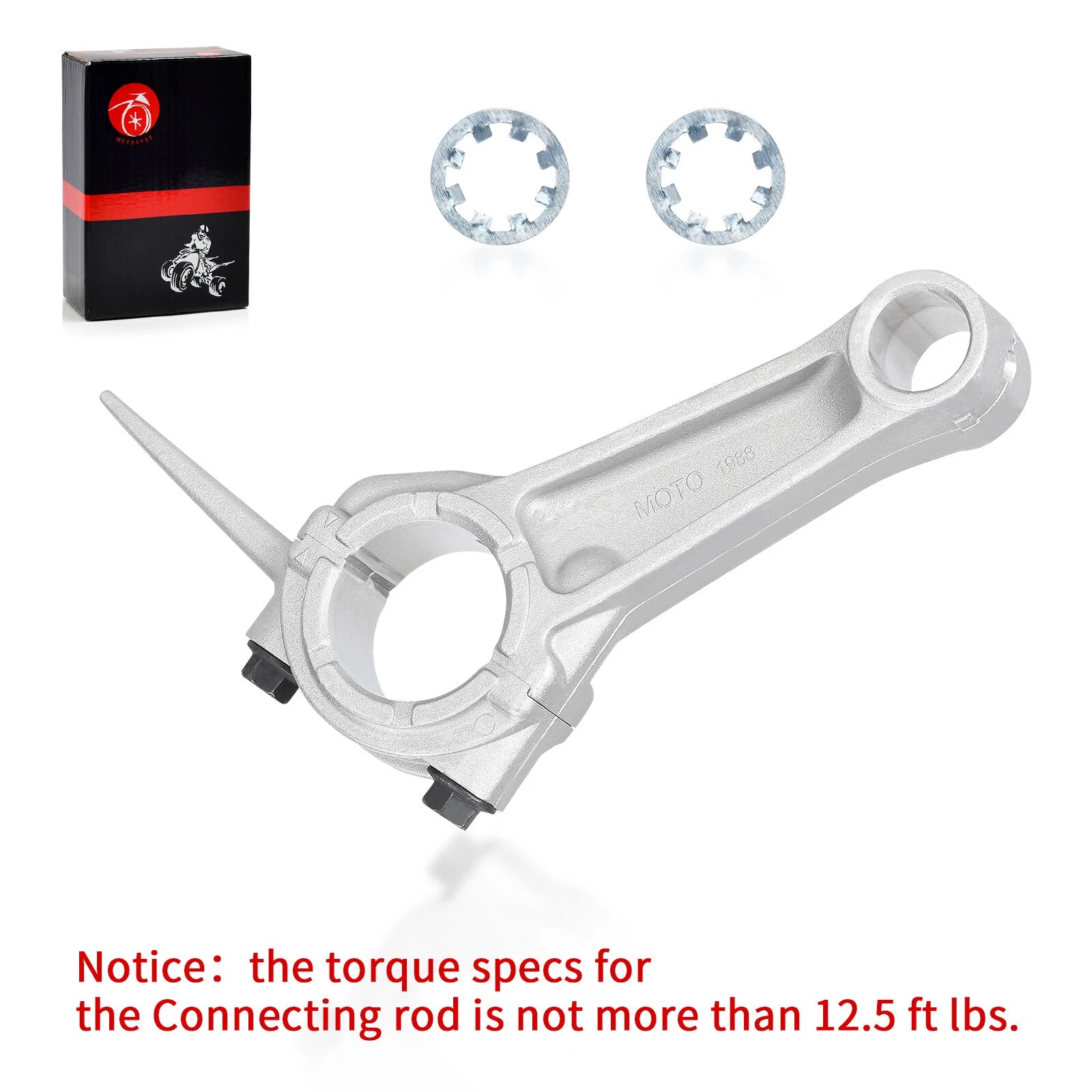 .25mm O.S. piston valve gasket & connecting rod for Yamaha G21 G22 G27 G28 (Check fitment)