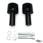 Hefty Springer 1.25" Mount Handlebar 4" Riser Kit for Harley Honda VTX130 (2002–2009)