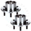 2X Front Wheel Bearing Hub for Dodge Dakota Durango (1997–2003)