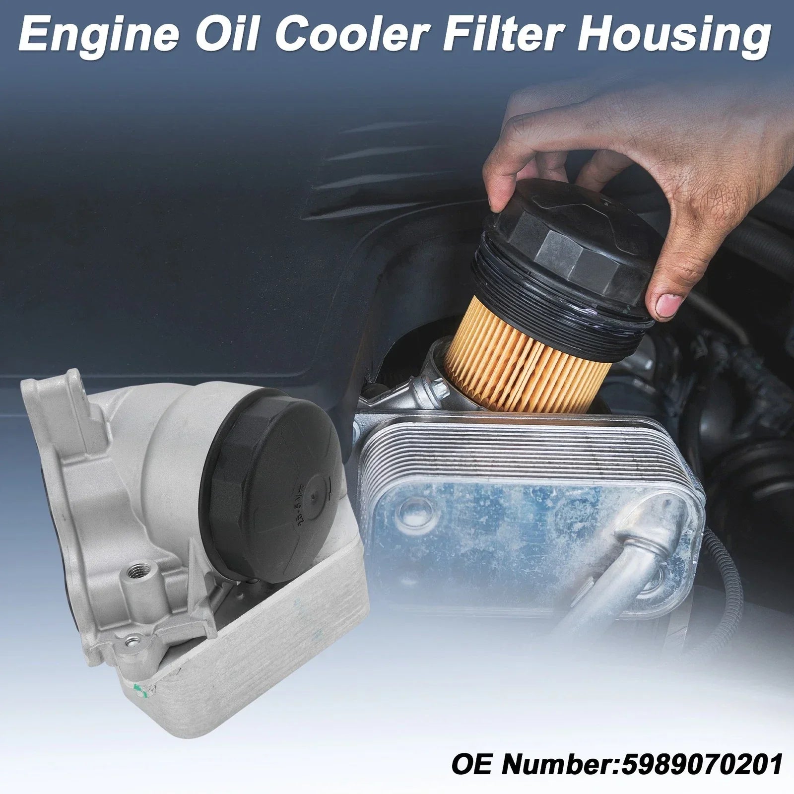 Engine Oil Filter Housing 2.0L for BMW E91 328i (2010-2012)