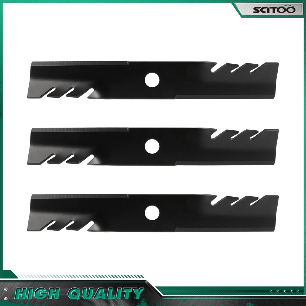 3 Mower Blades for Exmark 48" (103-6396-S, 103-6396, 116-5177-S, 116-5177)