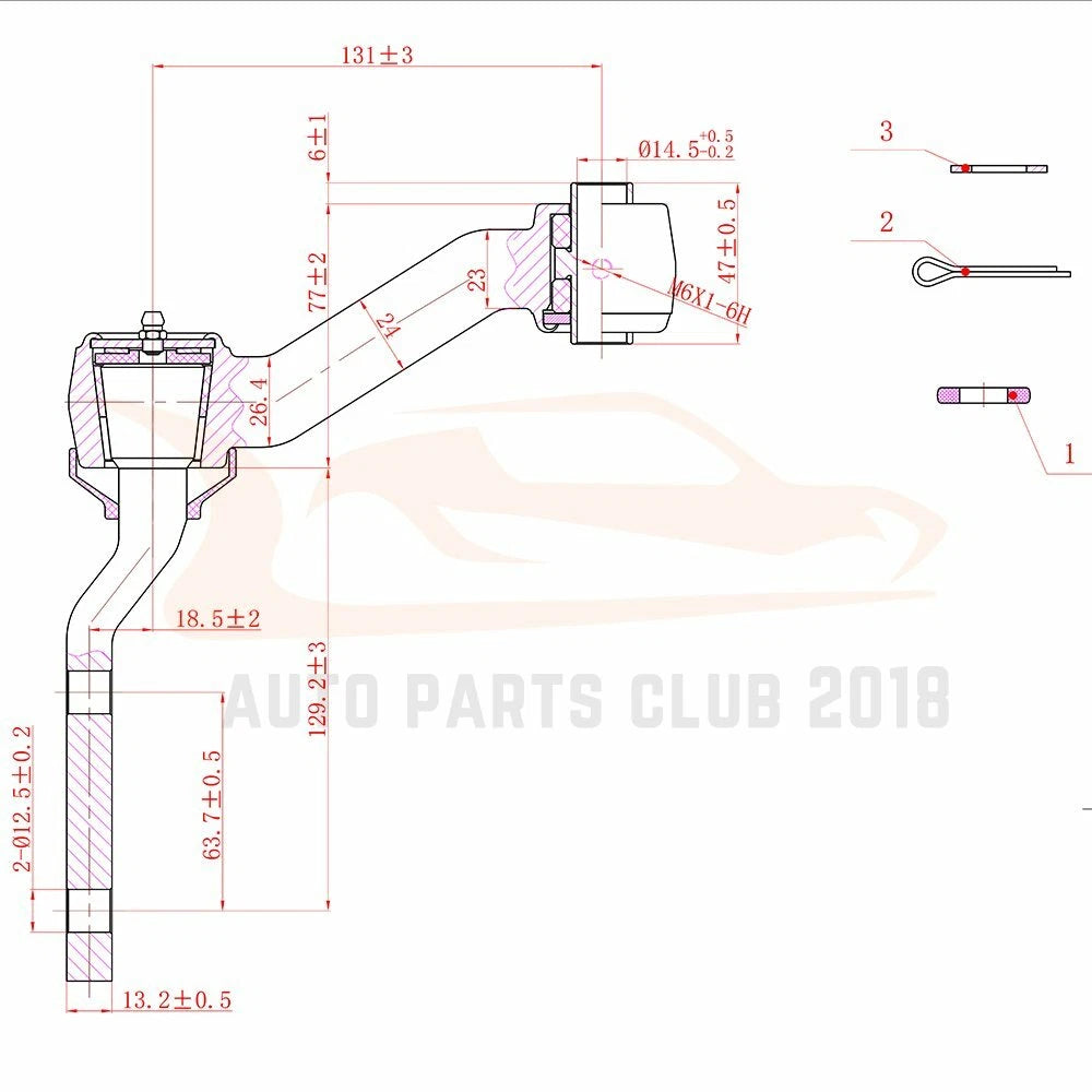 Front Ball Joints Tie Rods Pitman Idler Arm Kit for Lincoln Town Car (1991–1994)