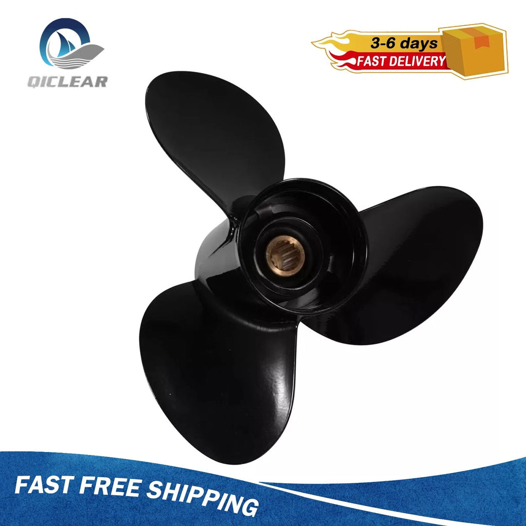 14 x 17 Aluminum Outboard Propeller for Suzuki 50-140HP (15 Spline, RH)