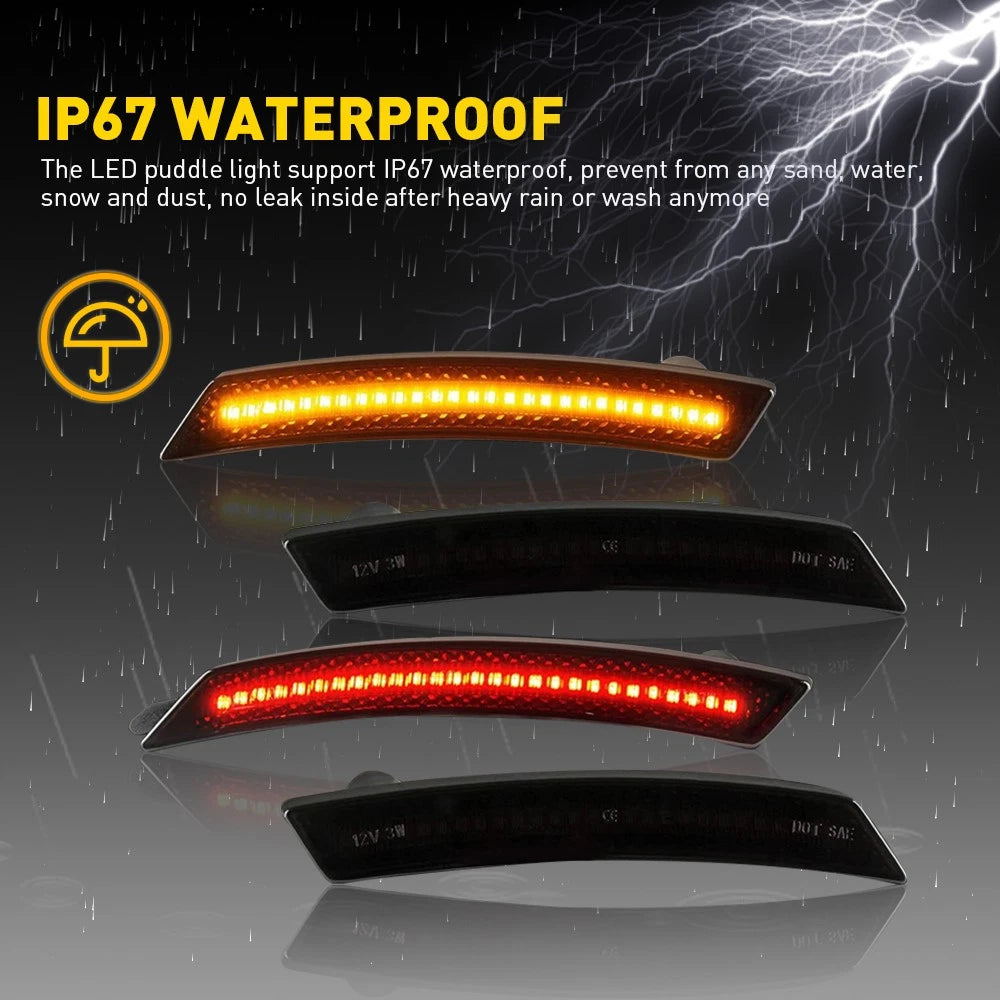 LED Side Fender Marker Light for MINI Cooper R55 R56 R57 R58 R59 (2007–2015)