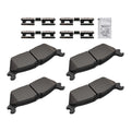 4pcs Rear Ceramic Brake Pads Set for Lincoln Navigator (2018–2022) D1790 P1790